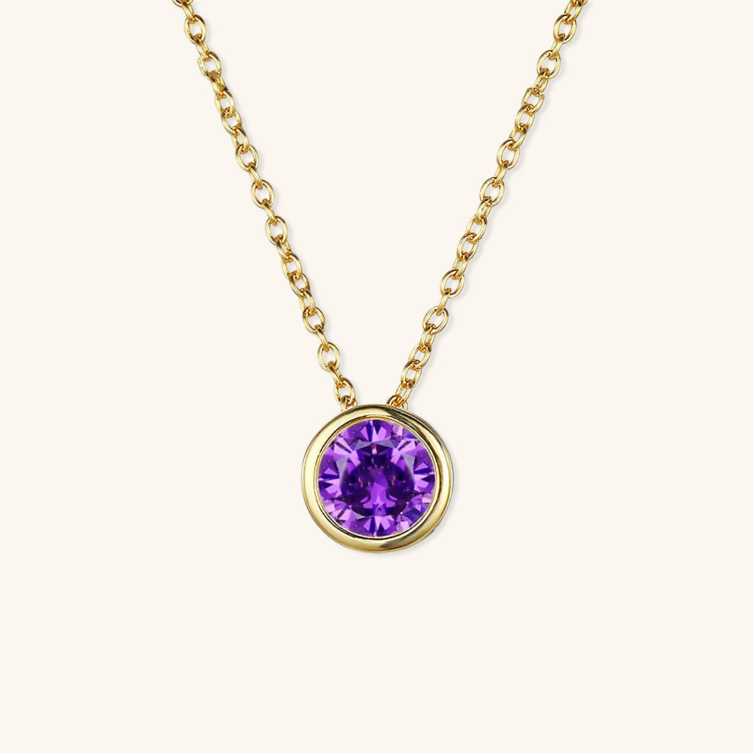 Birthstone Necklace Amelia