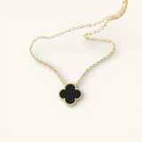 Black Clover Leaf Necklace
