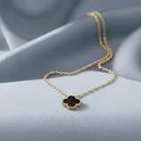 Black Clover Leaf Necklace