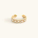 Gold Pattern Rings Camille