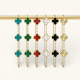 Six-Pack Clover Bracelets