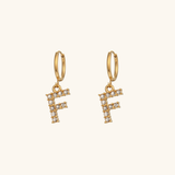 Initial Earrings Wilhemina