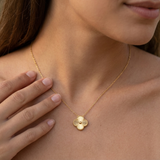 Klover Gouden Ketting