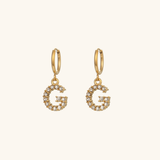 Initial Earrings Wilhemina