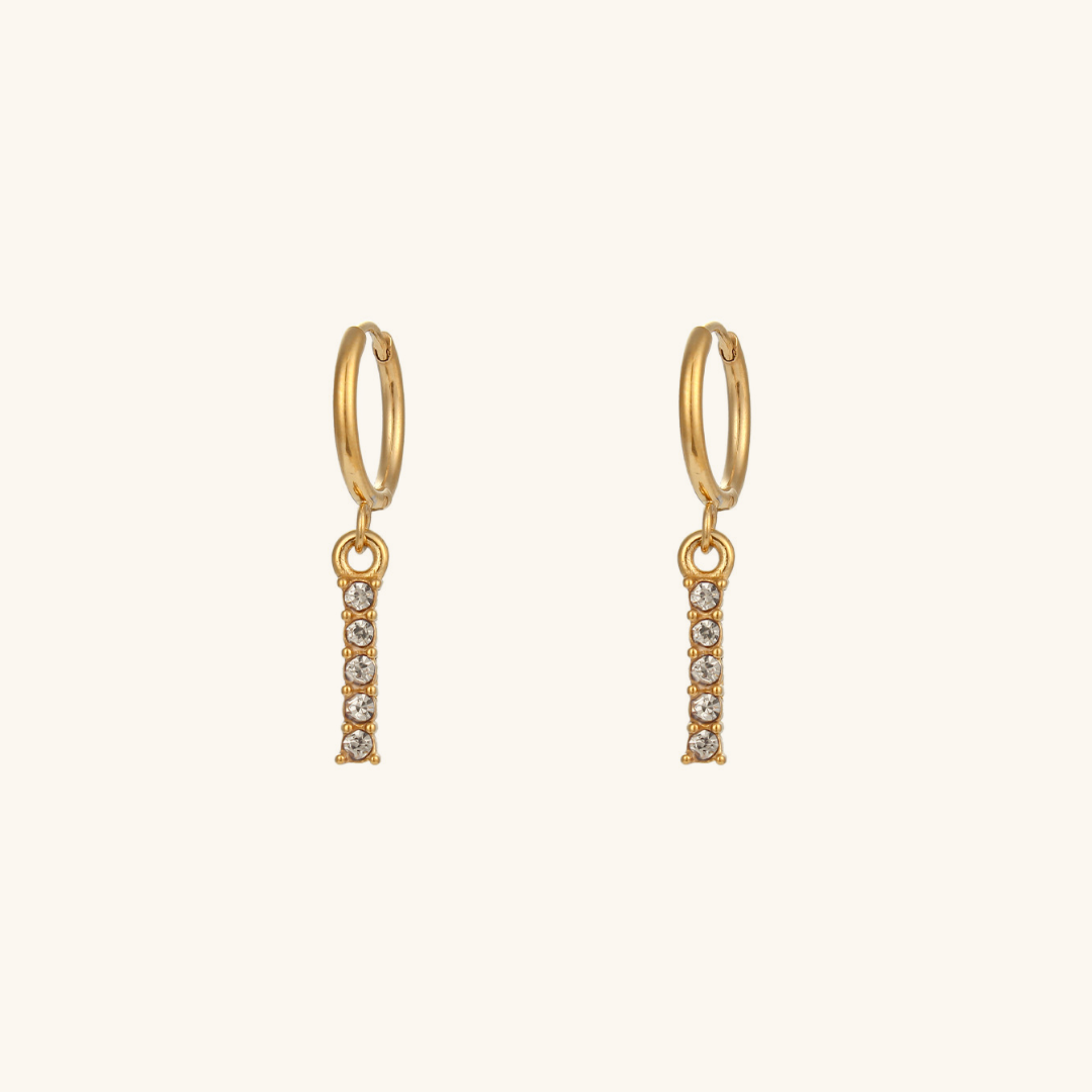 Initial Earrings Wilhemina