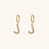 Initial Earrings Wilhemina