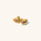 Gold Earrings Selene