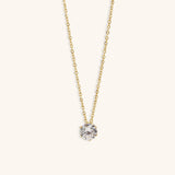 Kyla Solitaire Gouden Ketting