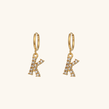 Initial Earrings Wilhemina