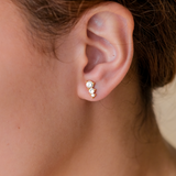 Golden Lira Earrings