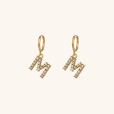 Initial Earrings Wilhemina