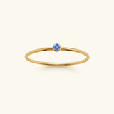 Amelia Birthstone Stacker Ring