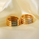 Serenity Diamanten Gouden Ring