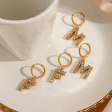 Initial Earrings Wilhemina