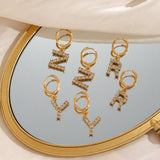 Initial Earrings Wilhemina