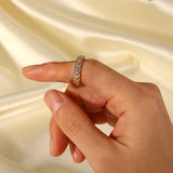 Gold Pattern Rings Camille