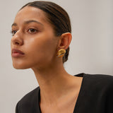 Gold Earrings Odine