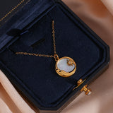Evangeline Maansieraden Gouden Ketting