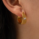 Gold Hoop Earrings Carole