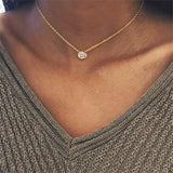 Birthstone Necklace Amelia