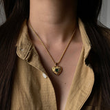 Gold Heart Pendant Caelus