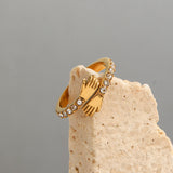 Amaryllis Gouden Ring