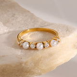 Keisha Diamant Parelring