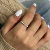 Keisha Pearl Diamond Ring