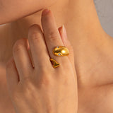 Golden Snake Ring Etta