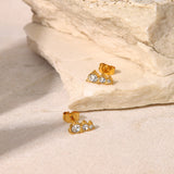 Golden Lira Earrings