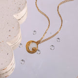 Evangeline Lunar Gold Necklace