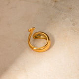 Golden Snake Ring Etta