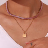 Diamond Necklace Zora