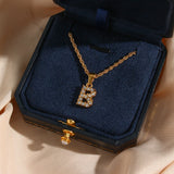 Maeve Letter Initiaal Diamanten Ketting