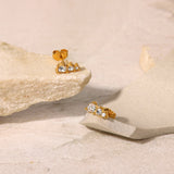 Golden Lira Earrings