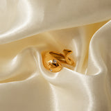 Etta Gouden Serpent Ring