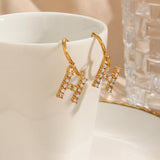 Initial Earrings Wilhemina