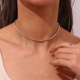 Diamond Tennis Necklace Isolde