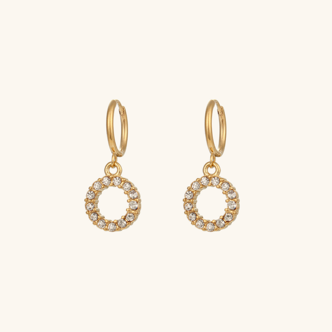 Initial Earrings Wilhemina