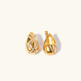 Gold Earrings Linnea