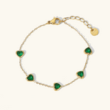 Green Heart Bracelet France