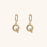 Initial Earrings Wilhemina