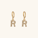 Initial Earrings Wilhemina