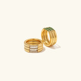 Gold Diamond Ring Serenity