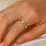 Gold Pattern Rings Camille