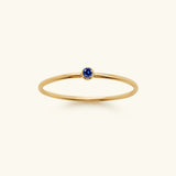 Stackable Birthstone Ring Amelia
