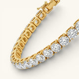 Golden Tennis Bracelet