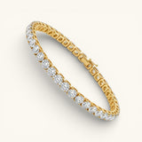 Golden Tennis Bracelet