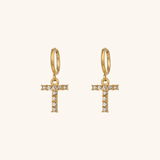 Initial Earrings Wilhemina