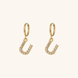 Initial Earrings Wilhemina